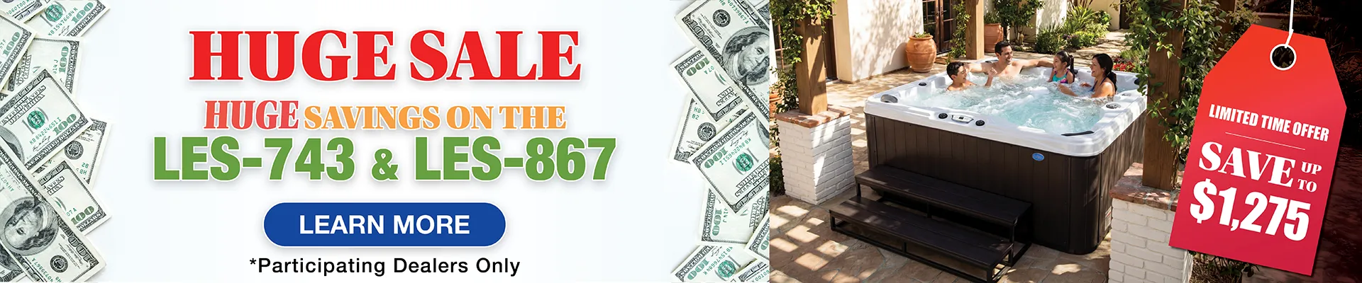 Calspas hot tub being used in a family setting - Arnprior